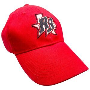 Vintag Frisco Rough Riders Baseball Cap Hat Red Texas Embroidered Adjustable